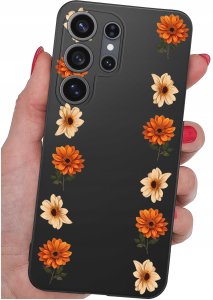 krainaGSM Etui Do Samsung S26 Ultra Wzory | Silikonowe Matt Case + Szkło 9H 4