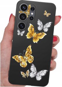 krainaGSM Etui Do Samsung S26 Ultra Wzory | Silikonowe Matt Case + Szkło 9H 4