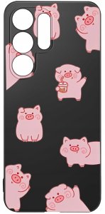 krainaGSM Etui Do Samsung S26 Ultra Wzory | Silikonowe Matt Case + Szkło 9H 3