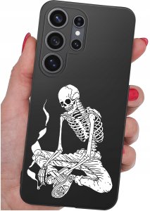 krainaGSM Etui Do Samsung S26 Ultra Wzory | Silikonowe Matt Case + Szkło 9H 4