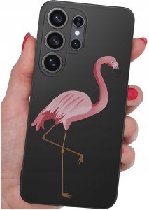 krainaGSM Etui Do Samsung S26 Ultra Wzory | Silikonowe Matt Case + Szkło 9H 4