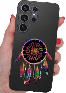 krainaGSM Etui Do Samsung S26 Ultra Wzory | Silikonowe Matt Case + Szkło 9H 4