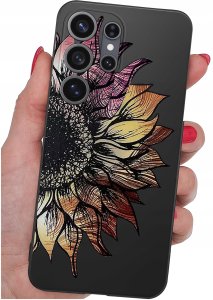 krainaGSM Etui Do Samsung S26 Ultra Wzory | Silikonowe Matt Case + Szkło 9H 4