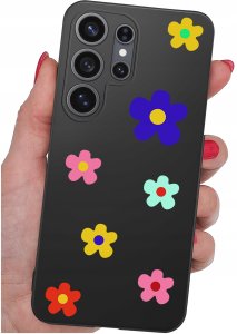 krainaGSM Etui Do Samsung S26 Ultra Wzory | Silikonowe Matt Case + Szkło 9H 4