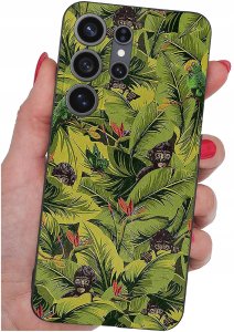 krainaGSM Etui Do Samsung S26 Ultra Wzory | Silikonowe Matt Case + Szkło 9H 4