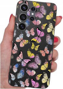 krainaGSM Etui Do Samsung S26 Ultra Wzory | Silikonowe Matt Case + Szkło 9H 4