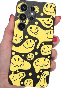 krainaGSM Etui Do Samsung S26 Ultra Wzory | Silikonowe Matt Case + Szkło 9H 4