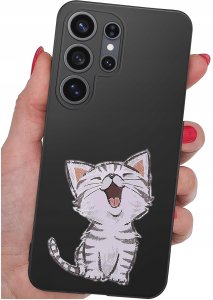 krainaGSM Etui Do Samsung S26 Ultra Wzory | Silikonowe Matt Case + Szkło 9H 4