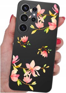 krainaGSM Etui Do Samsung S26 Ultra Wzory | Silikonowe Matt Case + Szkło 9H 4