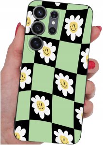 krainaGSM Etui Do Samsung S26 Ultra Wzory | Silikonowe Matt Case + Szkło 9H 4