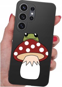 krainaGSM Etui Do Samsung S26 Ultra Wzory | Silikonowe Matt Case + Szkło 9H 4