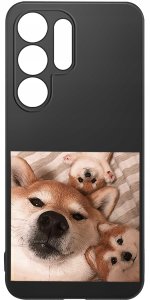 krainaGSM Etui Do Samsung S26 Ultra Wzory | Silikonowe Matt Case + Szkło 9H 3