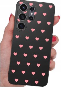 krainaGSM Etui Do Samsung S26 Ultra Wzory | Silikonowe Matt Case + Szkło 9H 4
