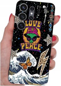 krainaGSM Etui Do Samsung S26 Ultra Wzory | Silikonowe Matt Case + Szkło 9H 4