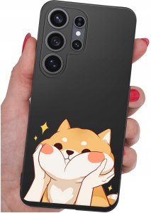 krainaGSM Etui Do Samsung S26 Ultra Wzory | Silikonowe Matt Case + Szkło 9H 4
