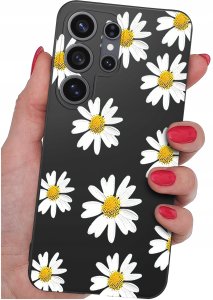 krainaGSM Etui Do Samsung S26 Ultra Wzory | Silikonowe Matt Case + Szkło 9H 4