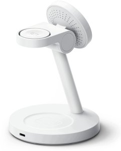 Ringke Ładowarka indukcyjna 3in1 Magnetic MagSafe Wireless Charger 25W Qi2.2 White (RGK12096) 2