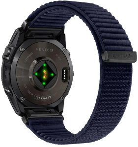 GK PROTECTION Pasek Tech-Protect NylonLoop do Garmin Fenix 5 / 6 / 6 Pro / 7 / 8 / 8 Pro / 9 / 9 Pro 47 mm Navy Blue (THP6144) 2