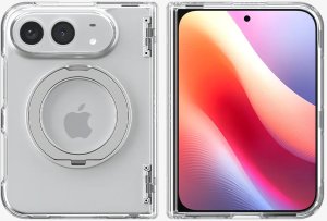 Spigen Etui Ultra Hybrid Pro S Mag MagSafe do Apple iPhone Duo Crystal Clear/white (SPN17673) 5