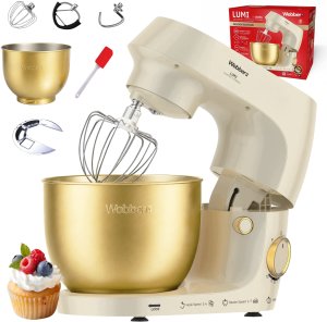 Robot planetarny Webber Kuchenny planetarny SM14 mikser 1500W misa 5 L wielofunkcyjny (05SM14BEG) 2