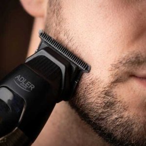Trymer Adler Trymer do Brody i Wąsów, USB-C, Precyzyjne Konturowanie, 2 Prędkości, 3 Nasadki 1,5/3/4,5 mm, LED, 150 min Pracy, Ostrze ze Stali Nierdzewnej (AD 2968) 22
