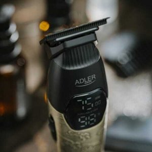 Trymer Adler Trymer do Brody i Wąsów, USB-C, Precyzyjne Konturowanie, 2 Prędkości, 3 Nasadki 1,5/3/4,5 mm, LED, 150 min Pracy, Ostrze ze Stali Nierdzewnej (AD 2968) 25