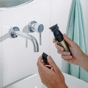 Trymer Adler Trymer do Brody i Wąsów, USB-C, Precyzyjne Konturowanie, 2 Prędkości, 3 Nasadki 1,5/3/4,5 mm, LED, 150 min Pracy, Ostrze ze Stali Nierdzewnej (AD 2968) 27