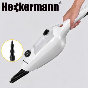 Mop parowy Heckermann Czyścik 3w1 Blanco 1500 Parownica Wielofunkcyjna myjka ręczna 13