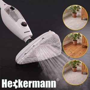Mop parowy Heckermann Czyścik 3w1 Blanco 1500 Parownica Wielofunkcyjna myjka ręczna 5