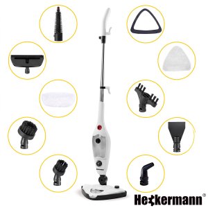 Mop parowy Heckermann Czyścik 3w1 Blanco 1500 Parownica Wielofunkcyjna myjka ręczna 9