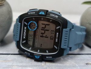 Zegarek Xonix DBI-001 męski elektroniczny niebieski 43 mm . 3