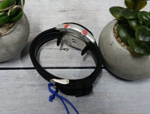 Xonix Zegarek BAZ-007 młodzieżowy elektroniczny czarny srebrny . 6
