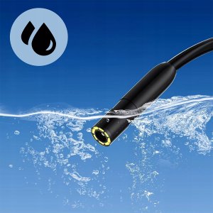 Zenwire Kamera inspekcyjna warsztatowa endoskop do rur silnika Full HD IPS USB-C 5m T44 4