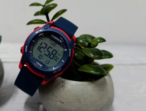 Xonix Zegarek BAZ-006 młodzieżowy elektroniczny czerwony niebieski . 6