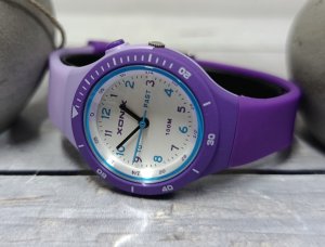 Xonix Zegarek ACB-003 dziecięcy wskazówkowy fioletowy 4