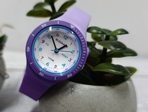 Xonix Zegarek ACB-003 dziecięcy wskazówkowy fioletowy 7