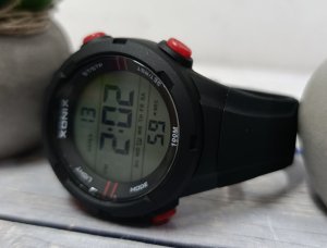 Zegarek Xonix VZ-A06 męski elektroniczny czarny 46 mm . 4