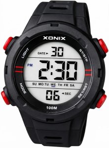 Zegarek Xonix VZ-A06 męski elektroniczny czarny 46 mm . 6