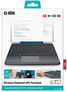 4kom.pl SBS Universal Bluetooth keyboard do tablets - czarny z touchpad (SBS-KEY-NOT-B) 2