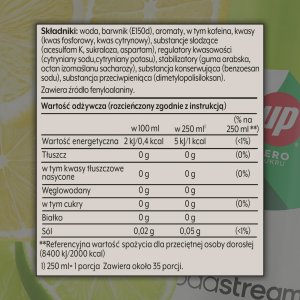 Sodastream Syropy 2x Herbata Ice Tea Lemon + Pepsi Max + 7UP Free Bez Cukru 10