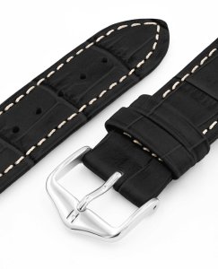 Hirsch Skórzany wodoodporny pasek do zegarka 17 mm Duke L 01028051-2-17 . 3
