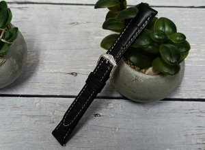 Hirsch Skórzany wodoodporny pasek do zegarka 16 mm Duke M 01028151-2-16 . 9
