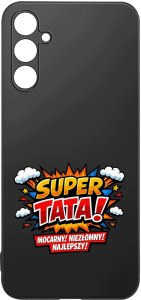 krainaGSM Etui Do Samsung A55 5G Wzory| Dla Taty Tata Dad Kolorowe |Case + Szkło 9H 4