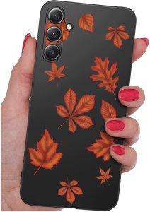 krainaGSM Etui Do Samsung A55 5G Wzory | Jesienne Jesień Autumn | Case + Szkło 9H 2