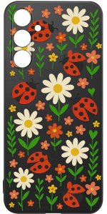 krainaGSM Etui Do Samsung A55 5G Wzory| Wiosenne Wiosna Kwiaty |Case + Szkło 9H 4