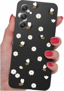 krainaGSM Etui Do Samsung A15 4G |A15 5G Wzory| Wiosenne Wiosna Kwiaty |Case + Szkło 3