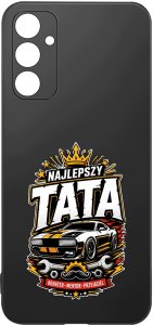 krainaGSM Etui Do Samsung A15 4G | 5G Wzory Dla Taty Tata Dad Kolorowe |Case + Szkło 4
