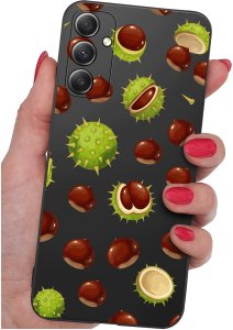 krainaGSM Etui Do Samsung A15 4G | 5G Wzory | Jesienne Jesień Autumn | Case + Szkło 2