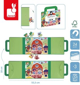 Janod Farma Magneti'puzzles (J05413) 3
