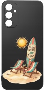 krainaGSM Etui Do Samsung A05S Wzory | Lato Summer Letnie Kolorowe |Case + Szkło 9H 4